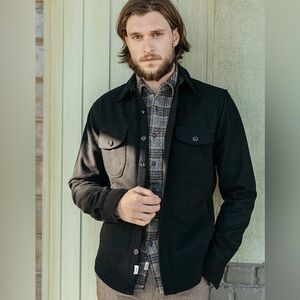 NWOT Hiroshi Kato Anvil Wool Black Men’s Large